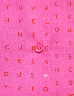 Letters Pink