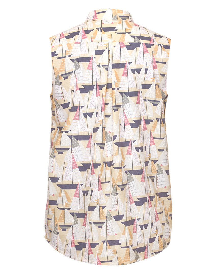 Boats Pastel Sleeveless