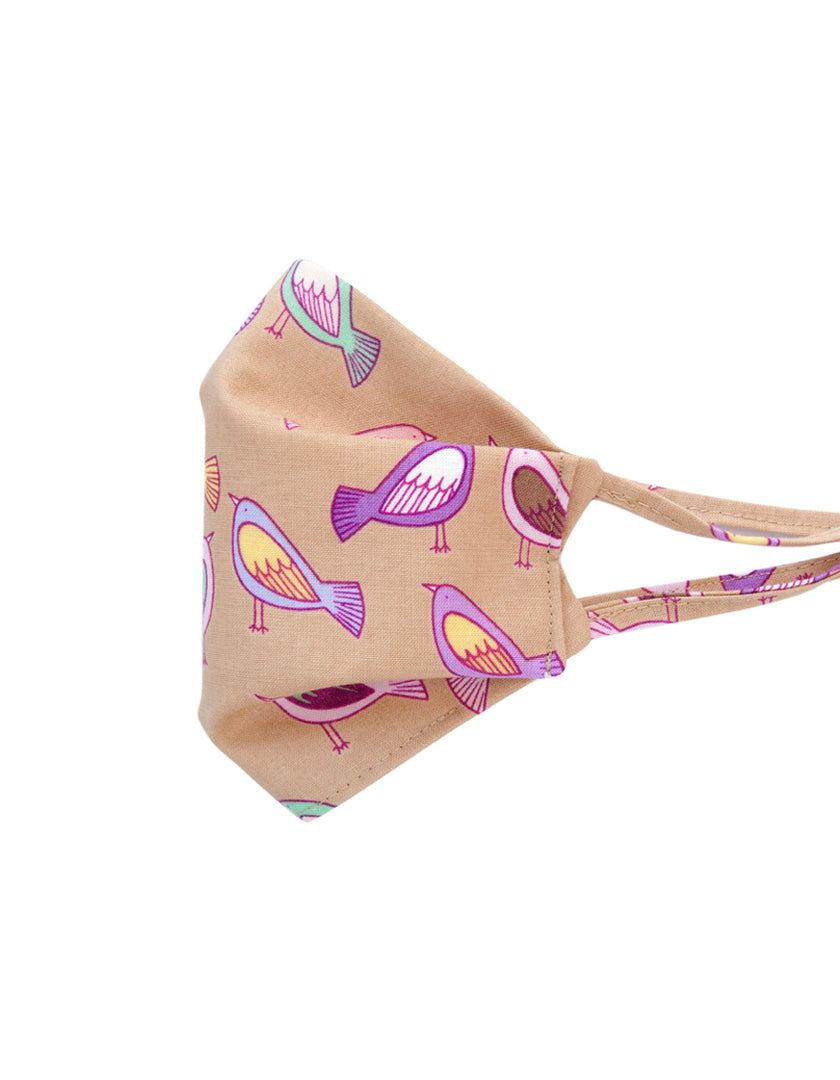 Birds Pastel Mask