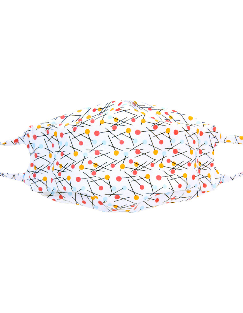 Pins White Mask