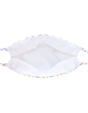 Pins White Mask